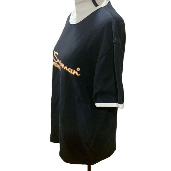 Ben Sherman Original British Mod Style Graphic Cotton Tee Blck‎ Orange WMN XXL - Picture 2 of 8